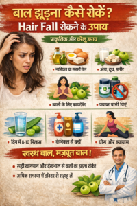 Hair fall tokne ke upay 