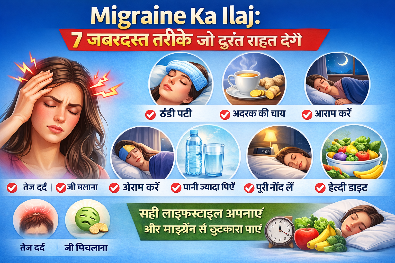Migraine ka Ilaj
